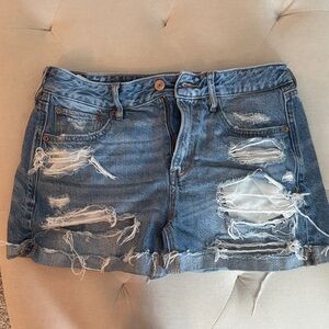 American Eagle Distressed Denim Women Shorts